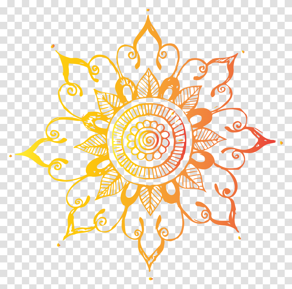 Орнамент солнце