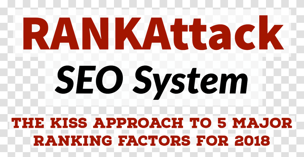 Rankattack Seo 5 Major Ranking Factors For 2018 Made Oval, Number, Word Transparent Png
