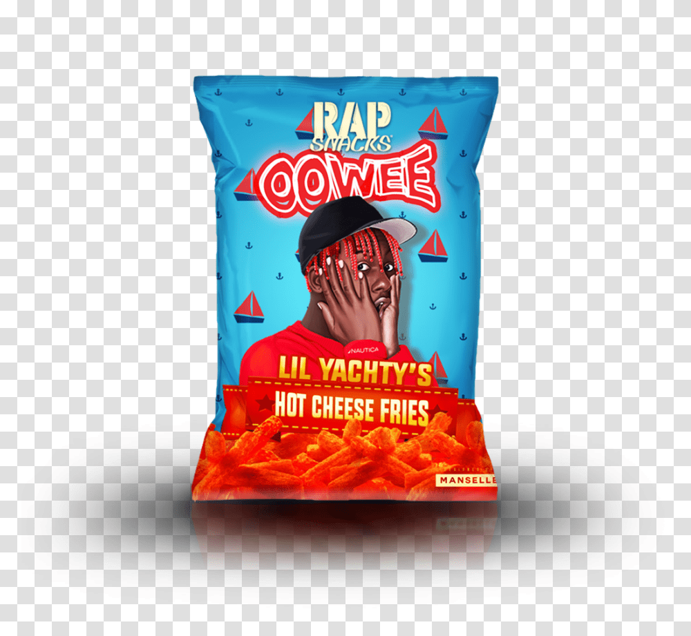 Rap Snacks Lil Yachty, Sweets, Food, Confectionery, Person Transparent Png