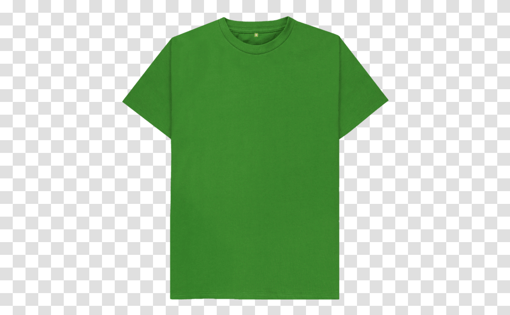 Rapanui Green Plain Organic T Active Shirt, Clothing, Apparel, T-Shirt, Mailbox Transparent Png