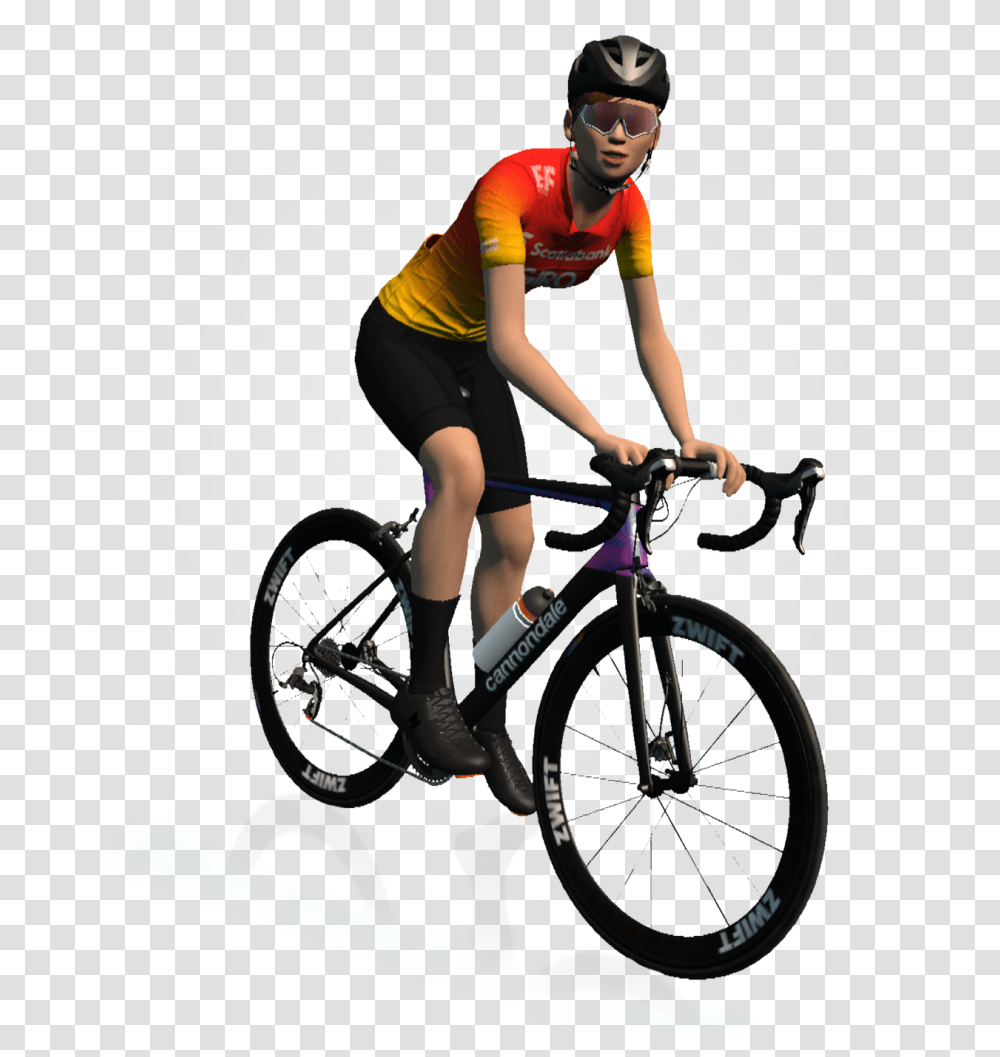 Rapha Flyweight Kit Zwift, Person, Bicycle, Vehicle, Transportation Transparent Png