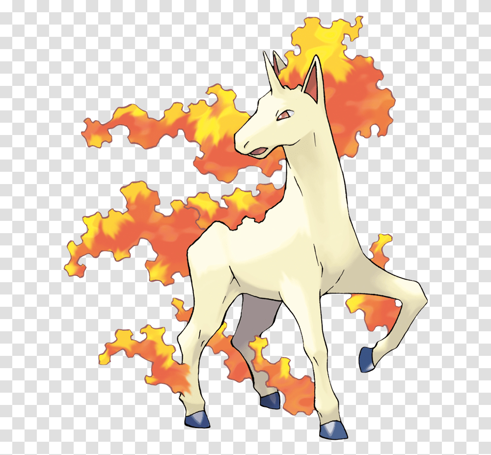 Rapidash Pokmon Bulbapedia The Communitydriven Rapidash Pokemon, Mammal, Animal, Horse, Foal Transparent Png