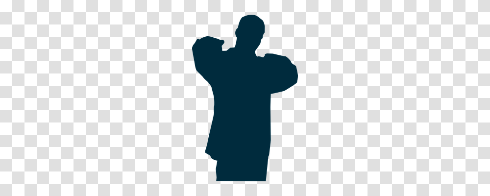 Rapper Person, Hand, Silhouette, Back Transparent Png