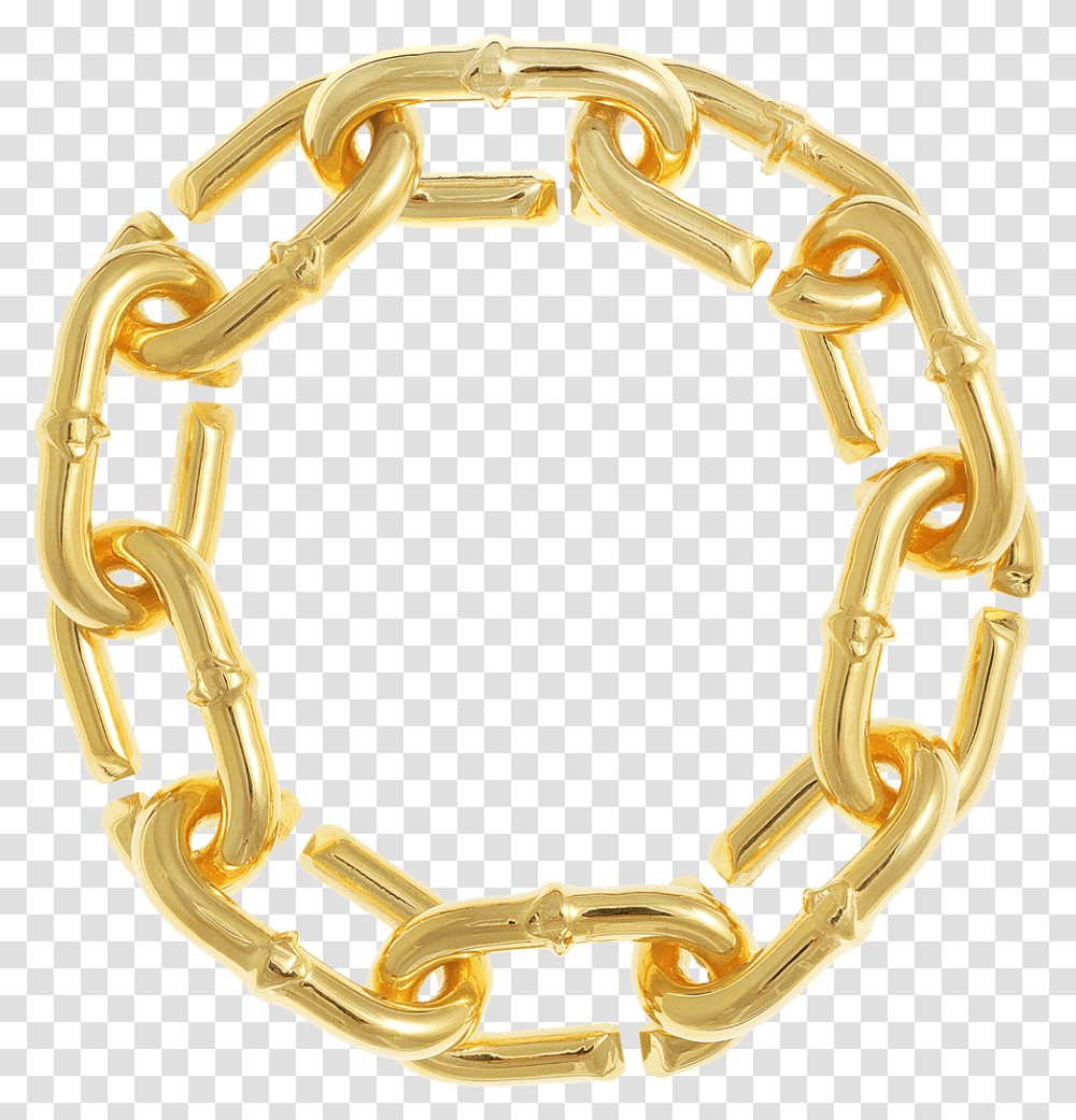 Rapper Chains Gold Circle Chain, Bracelet, Jewelry, Accessories, Accessory Transparent Png