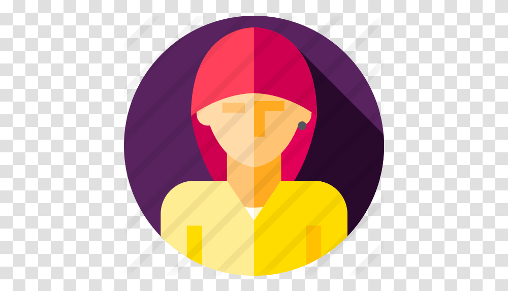 Rapper Free Social Icons Circle, Clothing, Apparel, Face, Hat Transparent Png