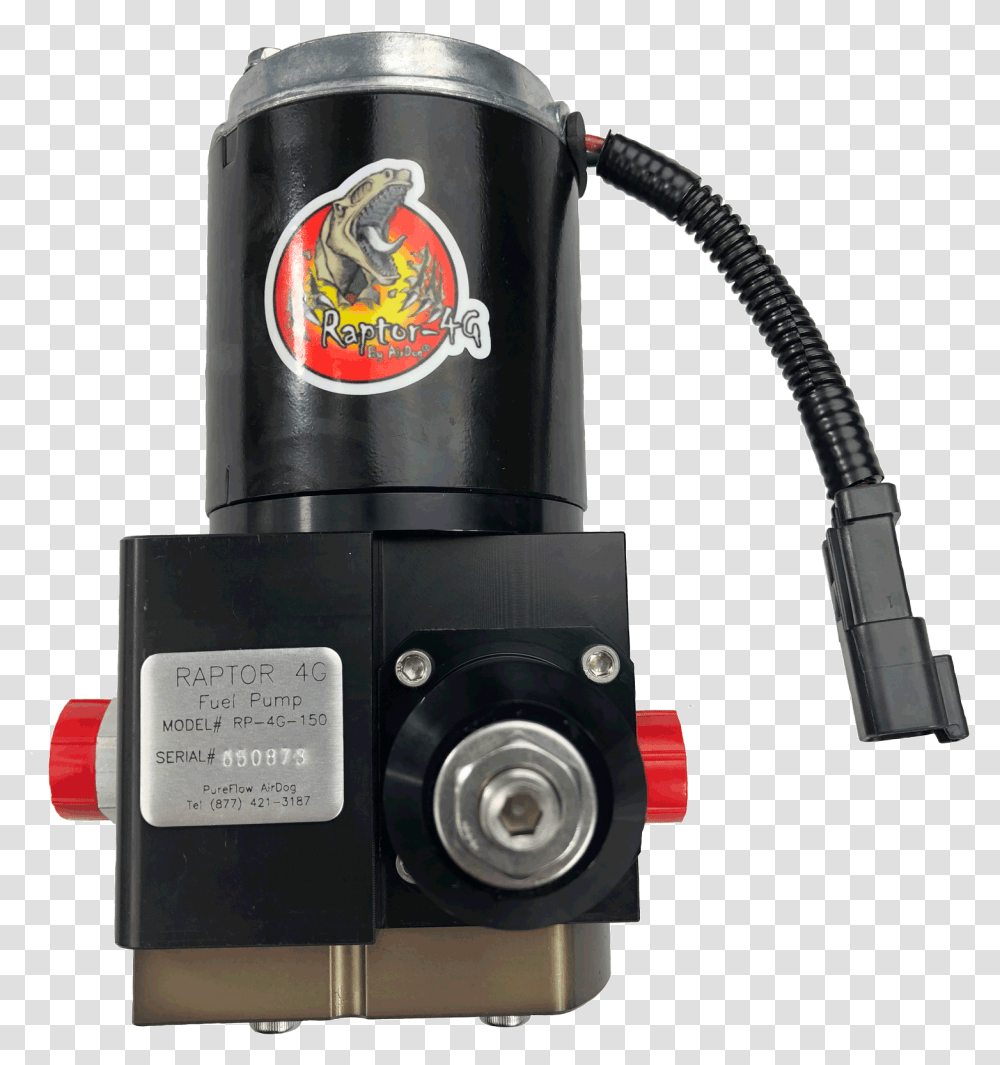Raptor 4g Fuel Pump, Electronics, Camera, Machine Transparent Png