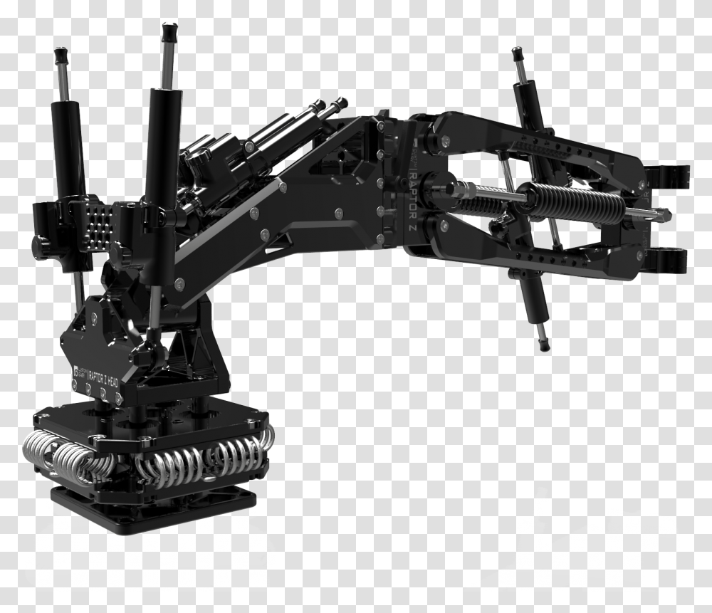 Raptor Z Head And Raptor Z Shock Absorber Arm Assault Rifle, Gun, Weapon, Weaponry, Machine Transparent Png