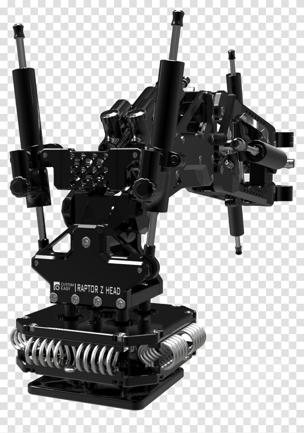 Raptor Z Head And Raptor Z Shock Absorber Arm Mecha, Robot, Machine, Video Camera, Electronics Transparent Png
