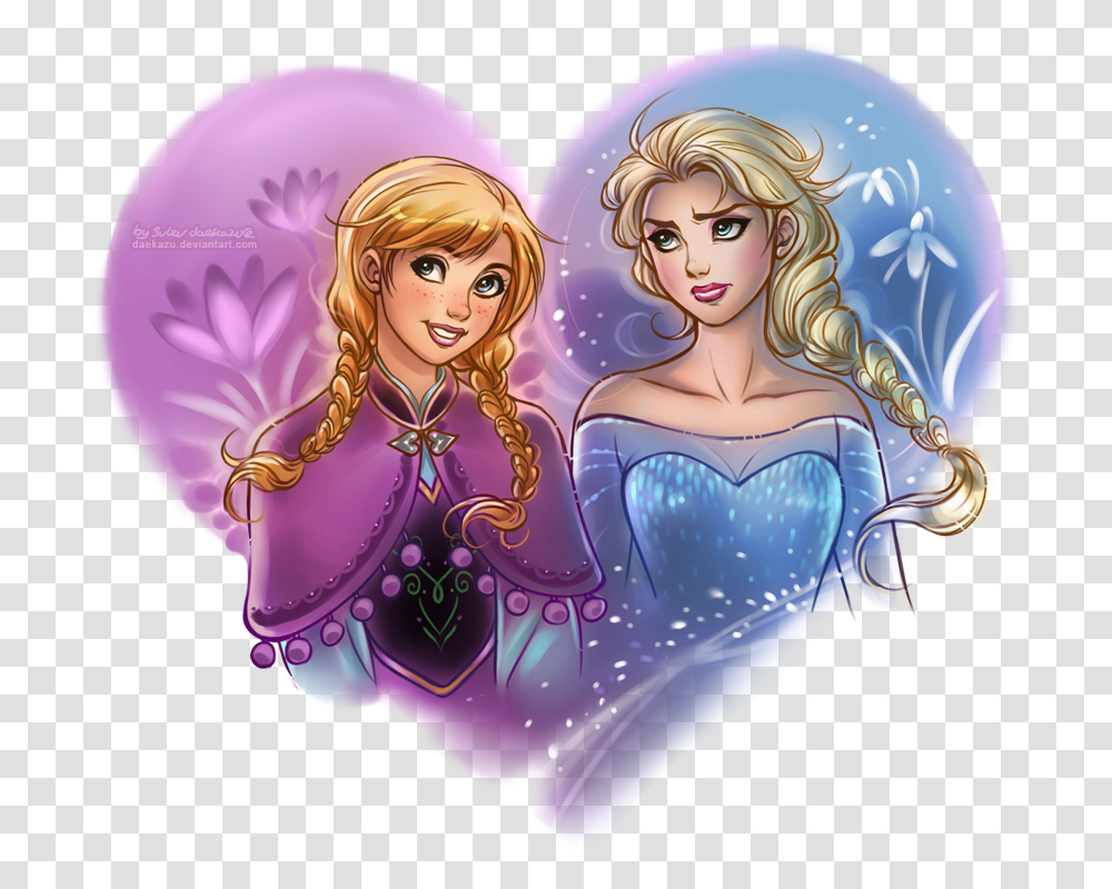 Rapunzel And Elsa Disney, Doll, Toy, Figurine, Purple Transparent Png
