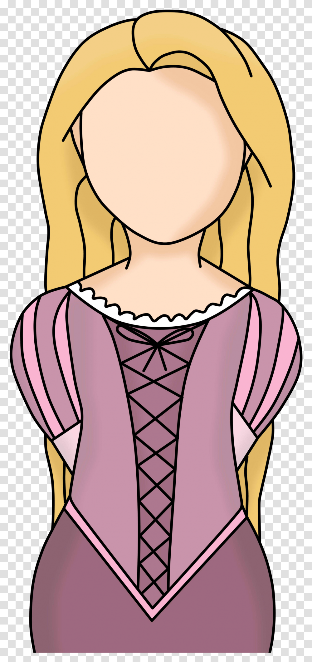 Rapunzel Cartoon, Female, Girl, Drawing Transparent Png
