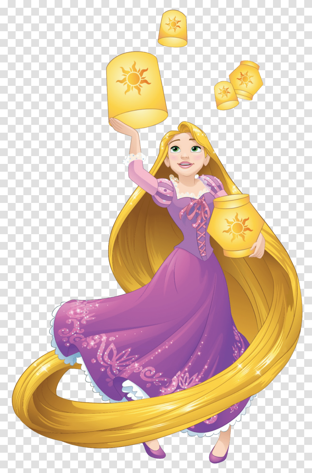 Rapunzel Clipart Background Disney Princess Rapunzel Hd, Person, Human, Dance Pose, Leisure Activities Transparent Png