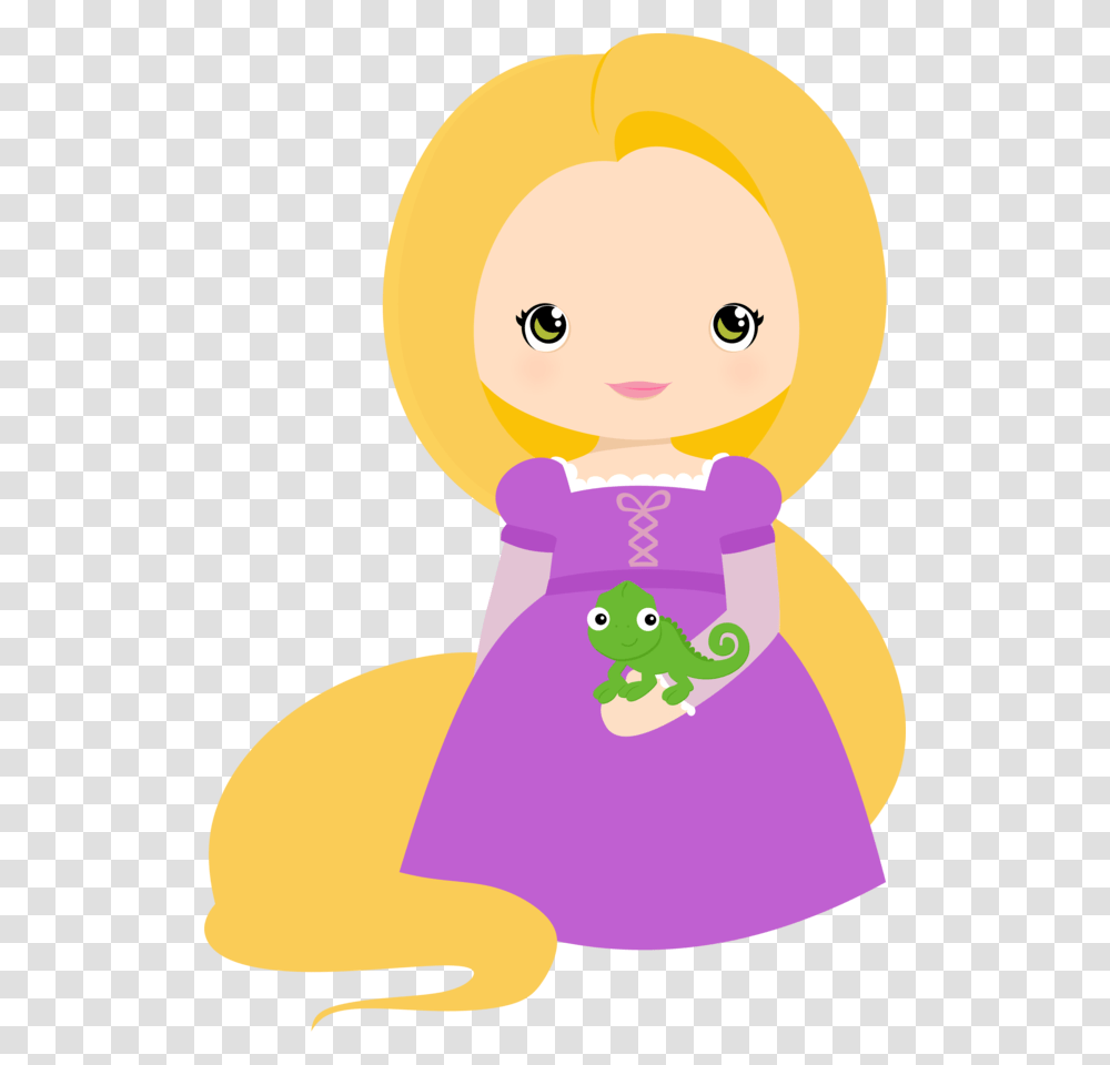 Rapunzel Clipart, Doll, Toy Transparent Png