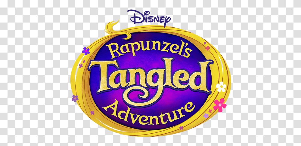 Rapunzel Disney, Logo, Trademark, Label Transparent Png
