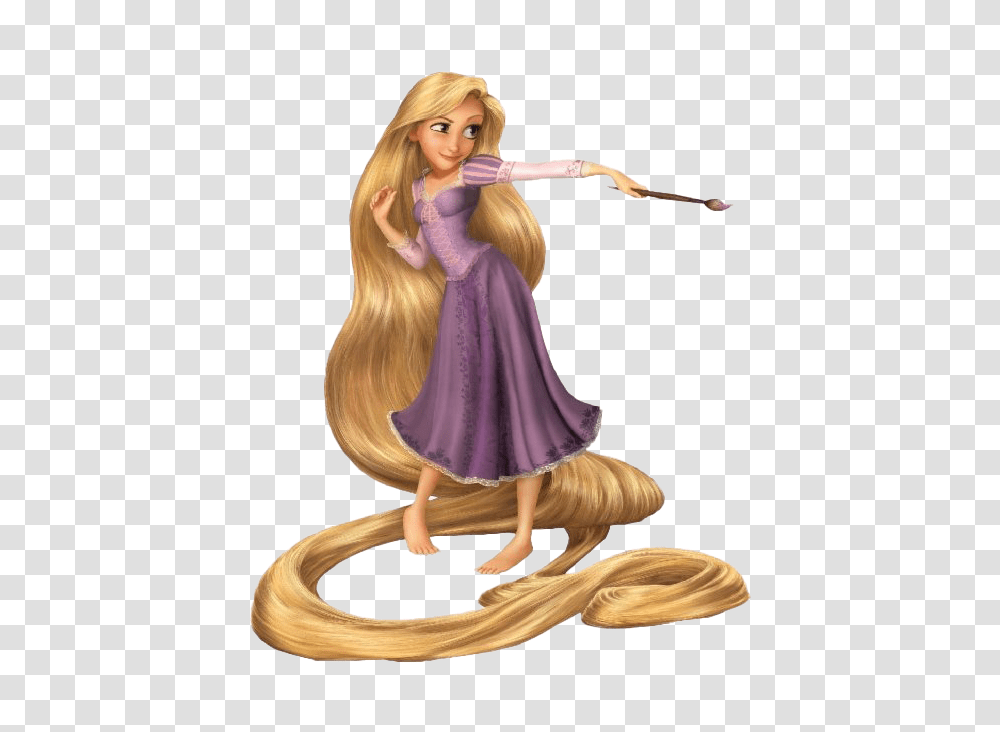 Rapunzel Disney Princess The Walt Rapunzel Tangled, Person, Human, Toy, Figurine Transparent Png