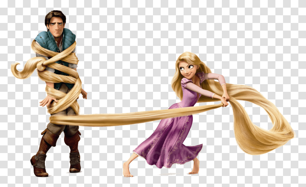 Rapunzel Flynn Rider Tangled Flynn Rider Rapunzel Tangled, Toy, Doll, Figurine, Barbie Transparent Png