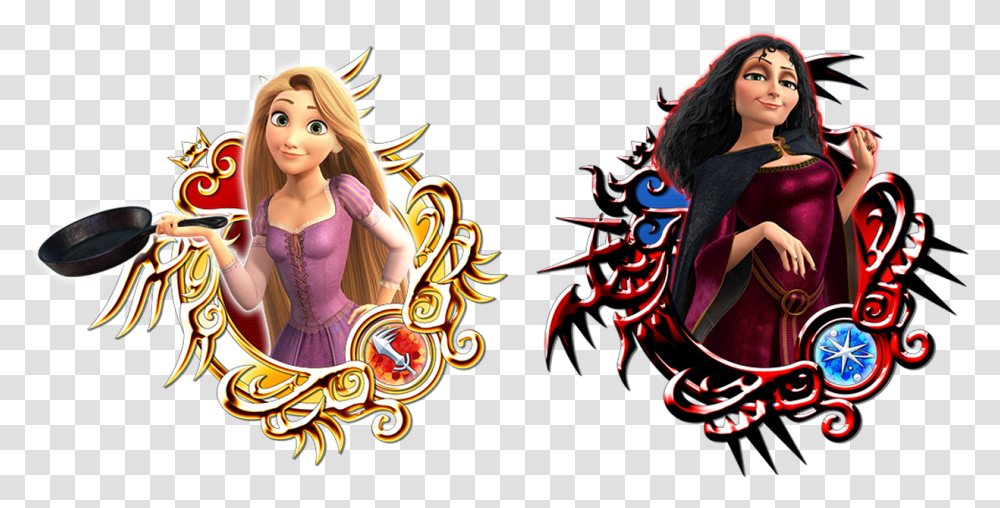 Rapunzel Gothel Khux 7 Star Medal, Person, Human Transparent Png