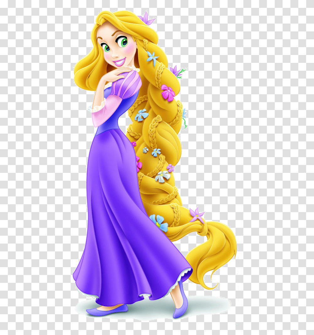 Rapunzel Hair Rapunzel Y Pascal, Doll Transparent Png