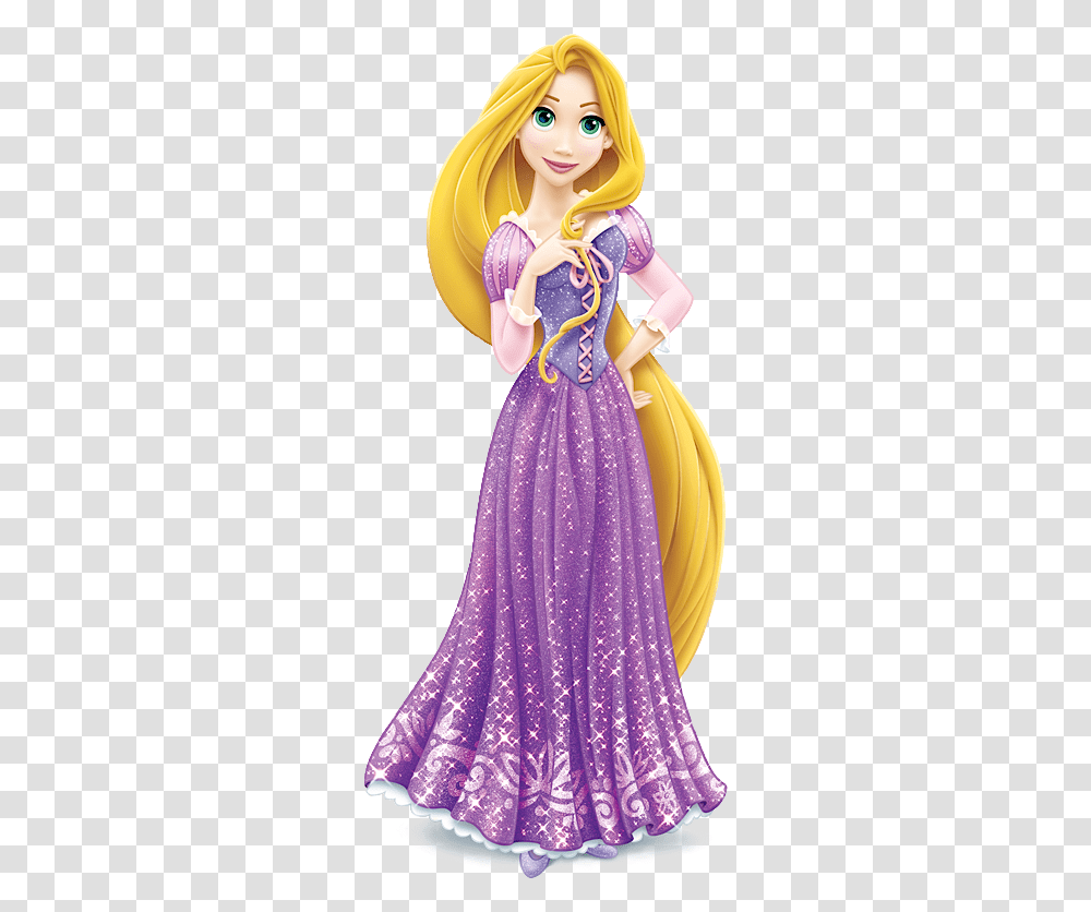 Rapunzel Princesa Da Disney, Doll, Toy, Figurine, Barbie Transparent Png
