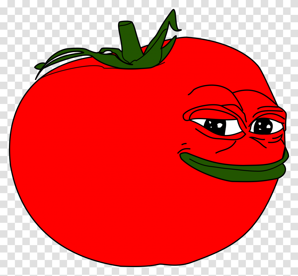 Rare Pepe Background Clipart Download Tomato Pepe, Plant, Vegetable, Food, Produce Transparent Png