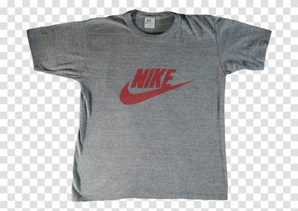 Rare Vintage Nike T Shirt 80s 90s Tee 70's Vintage Nike Shirt, Apparel Transparent Png