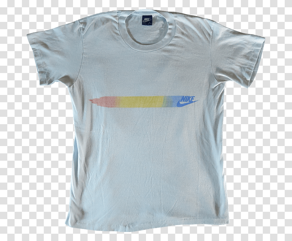 Rare Vintage Nike T Shirt 80s 90s Tee Active Shirt, Apparel, T-Shirt, Jersey Transparent Png
