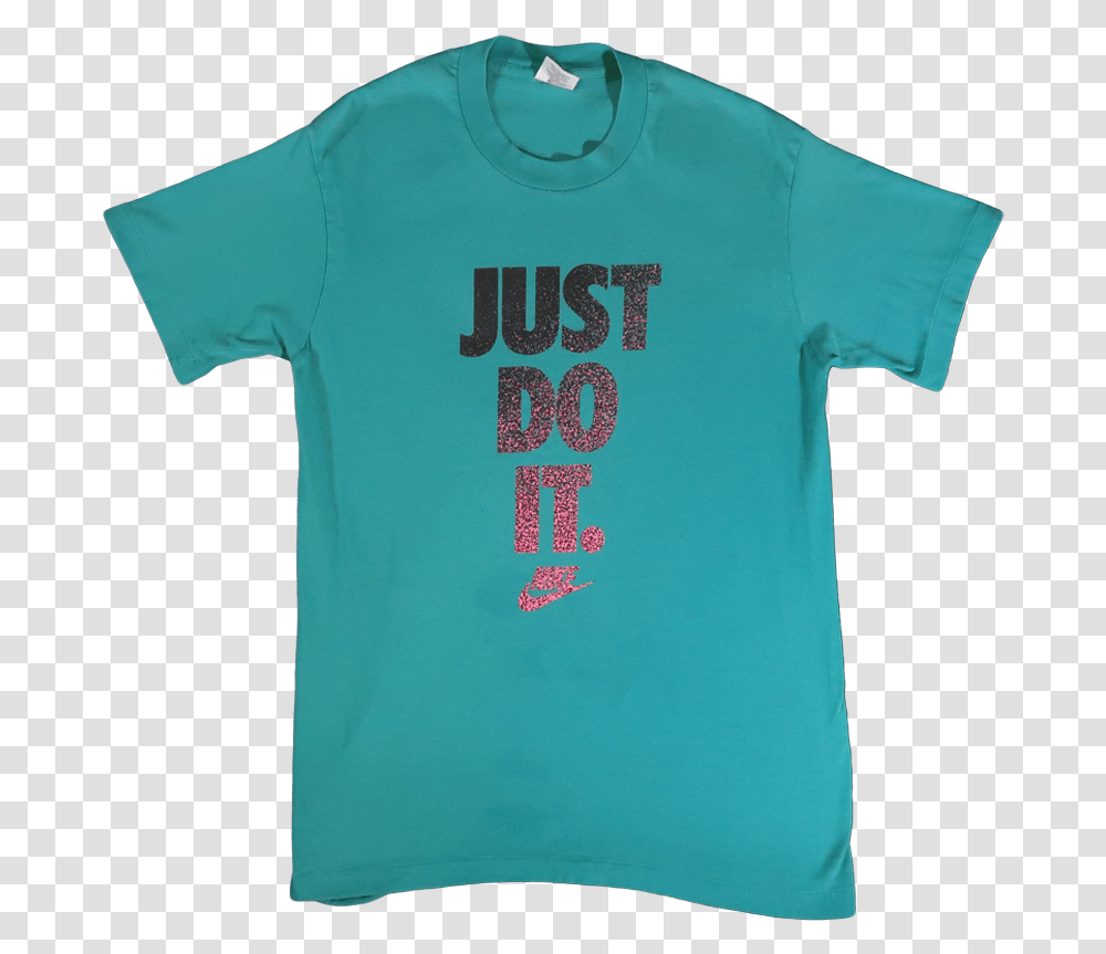 Rare Vintage Nike T Shirt 80s 90s Tee T Shirt, Apparel, T-Shirt, Sleeve Transparent Png