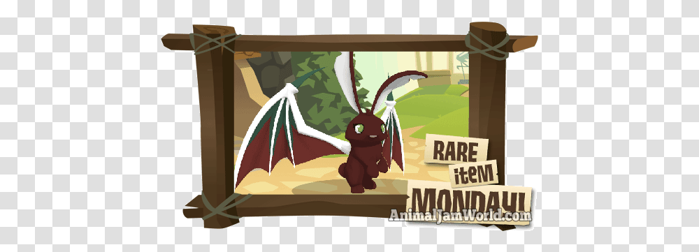 Rare Wings In Animal Jam How To Get All Types Of Rare Wings Animal Jam Bat Wings Transparent Png
