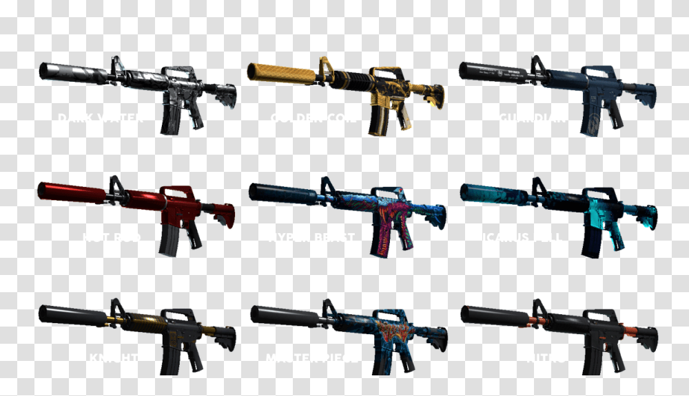 Rarest S Skins In Csgo Dbltap, Gun, Weapon, Weaponry, Counter Strike Transparent Png