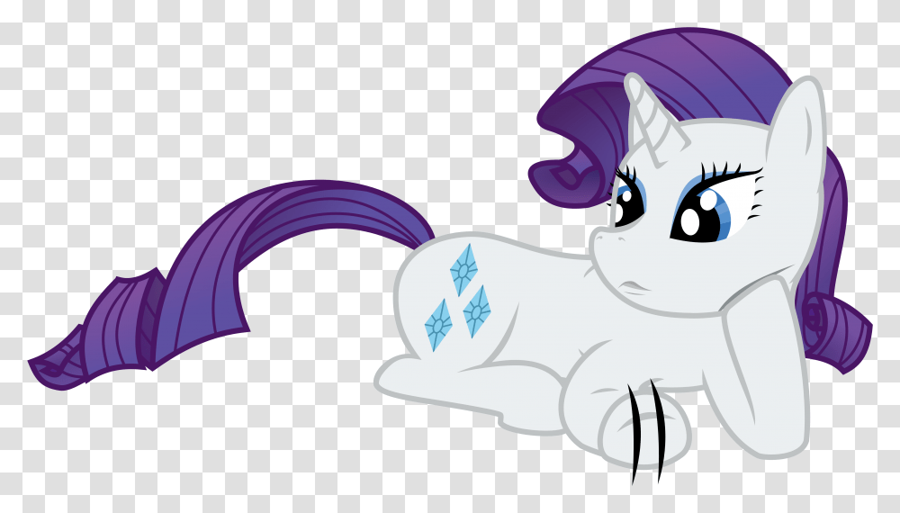 Rarity Lying Down And Waiting, Apparel Transparent Png