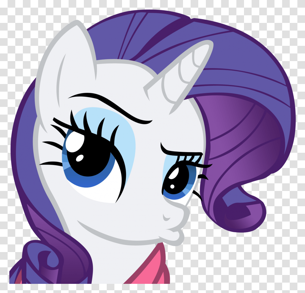 Rarity My Little Pony Head, Comics, Book Transparent Png