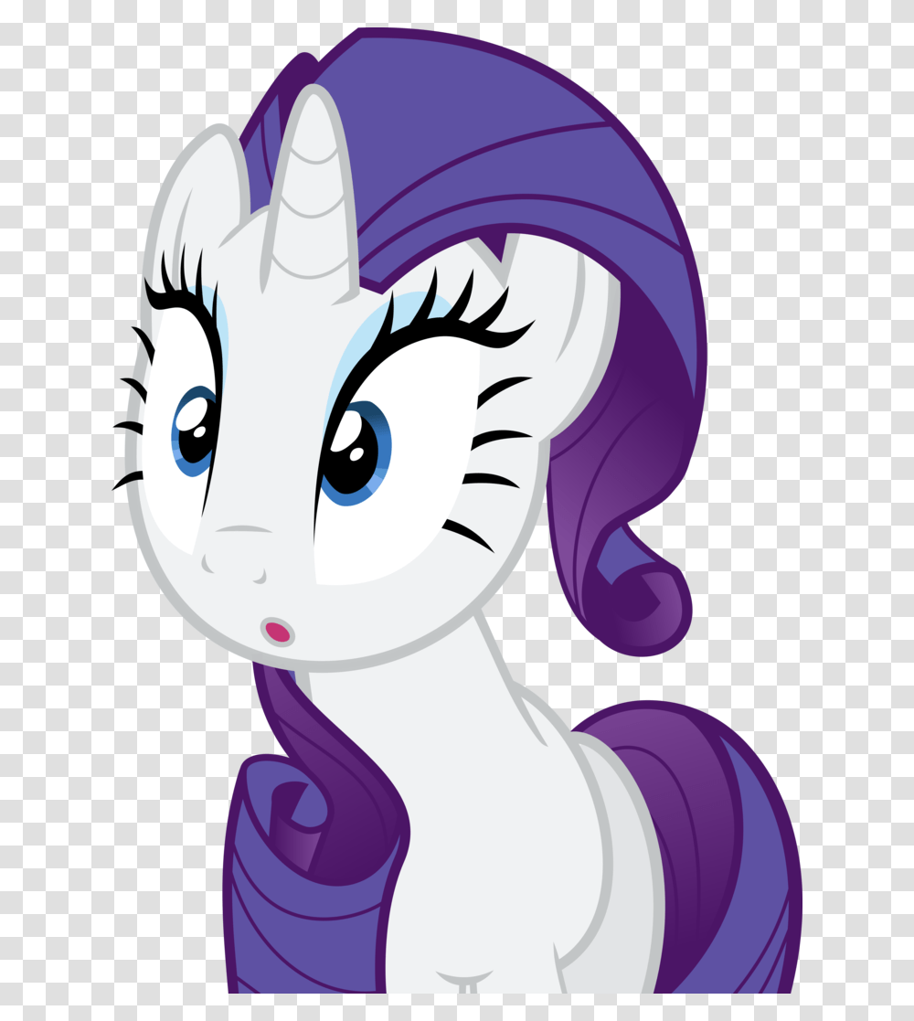Rarity Vector By Flawlesstea My Little Pony Rarity Surprised, Comics, Book Transparent Png