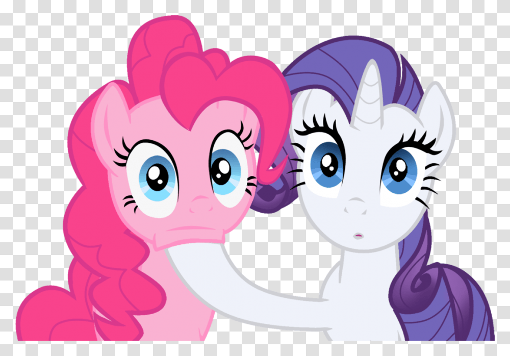 Rarity Y Pinkie Pie, Drawing, Doodle Transparent Png