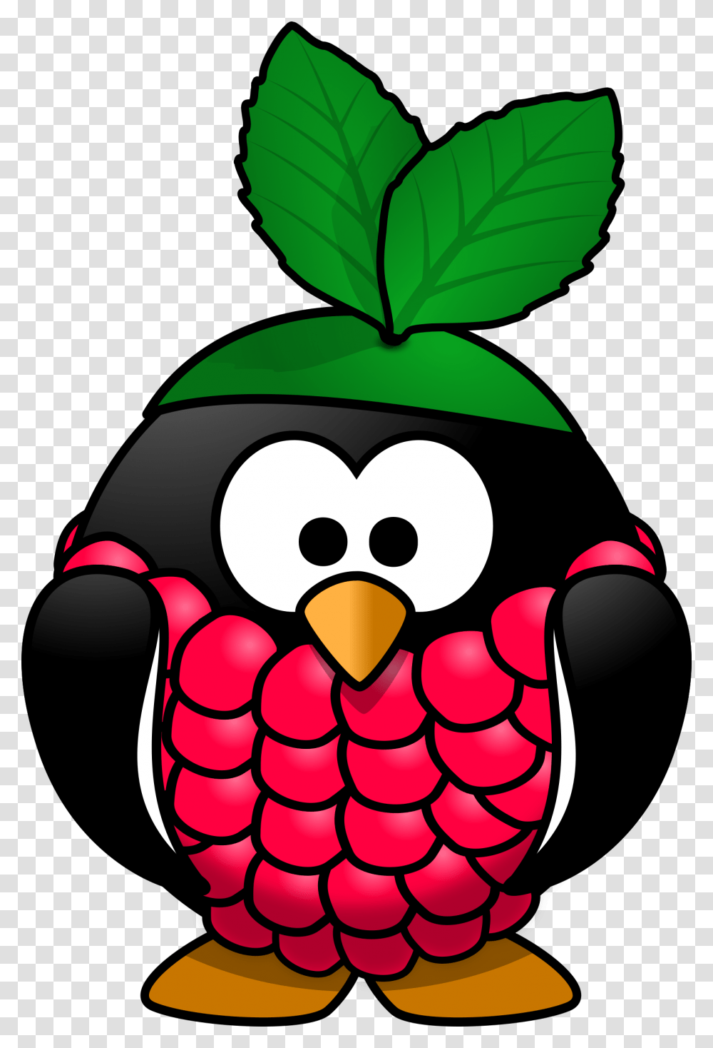 Raspberry Penguns, Bird, Animal, Penguin, Pottery Transparent Png