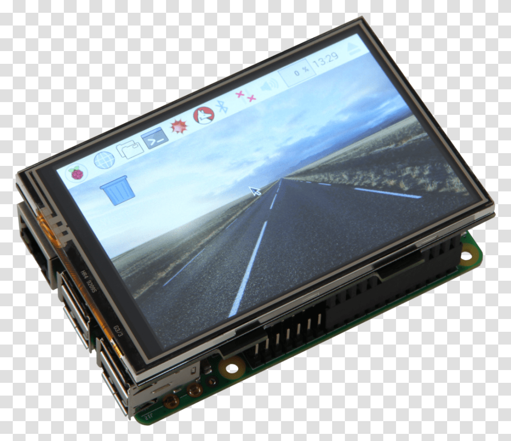 Raspberry Pi Display Raspberry Pi Display Modul Rb Lcd, Electronics, Mobile Phone, Cell Phone, Computer Transparent Png