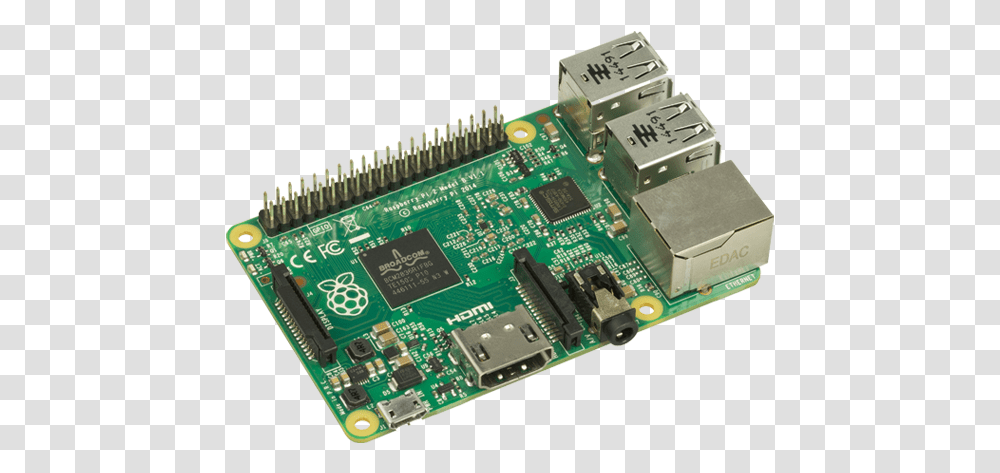 Raspberry Pi, Electronic Chip, Hardware, Electronics, Cpu Transparent Png