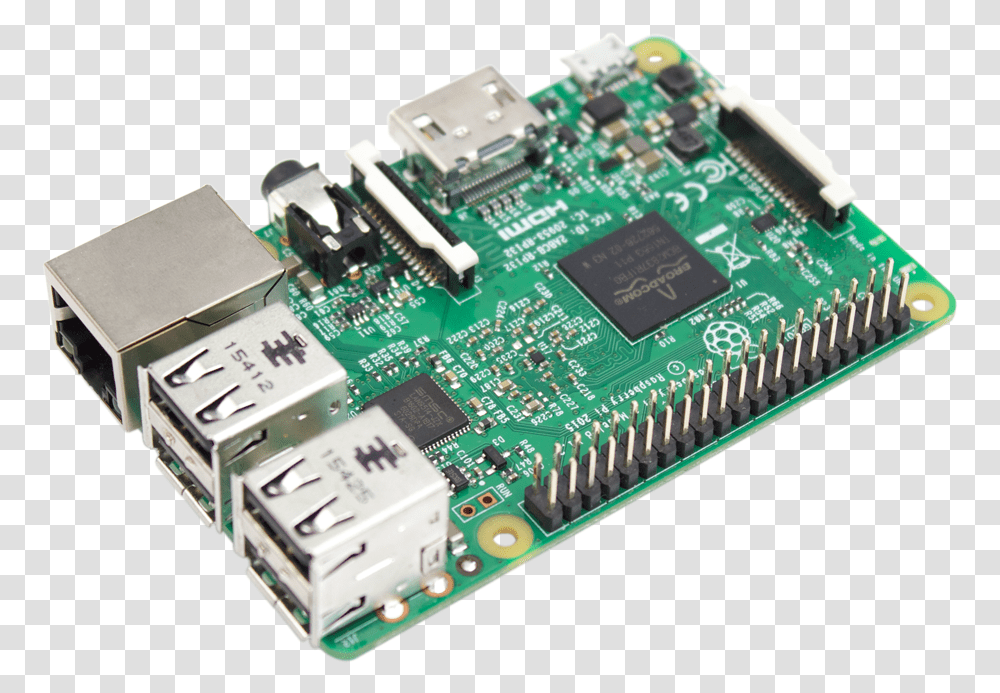 Raspberry Pi Ethercat Master Card, Electronic Chip, Hardware, Electronics, Computer Transparent Png