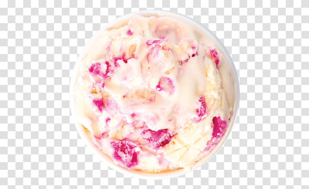 Raspberry Ripple Ice Cream, Dessert, Food, Creme, Pizza Transparent Png