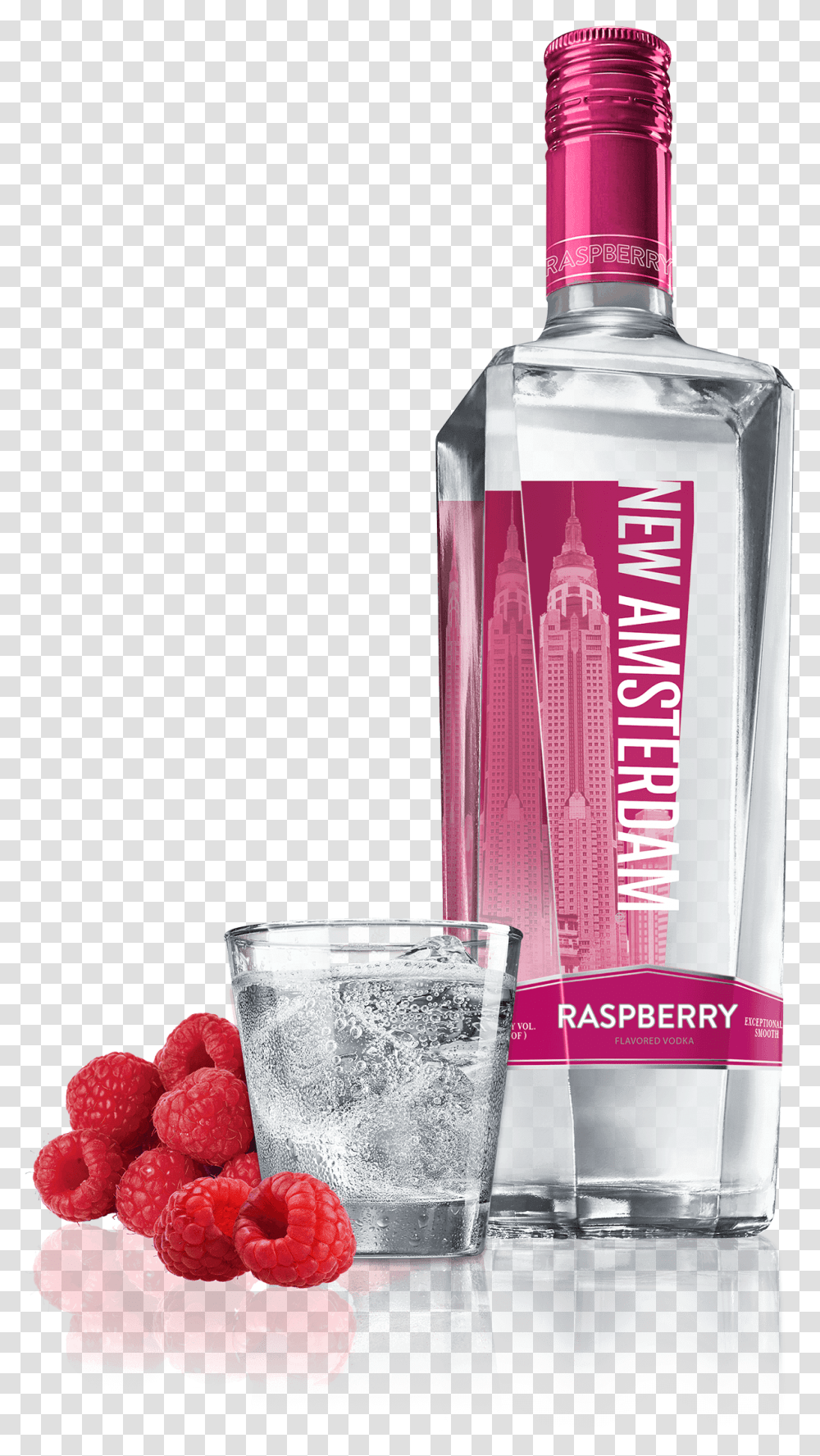 Raspberry Vodka New Amsterdam New Amsterdam Grapefruit Flavored Vodka 750ml, Plant, Food, Liquor, Alcohol Transparent Png