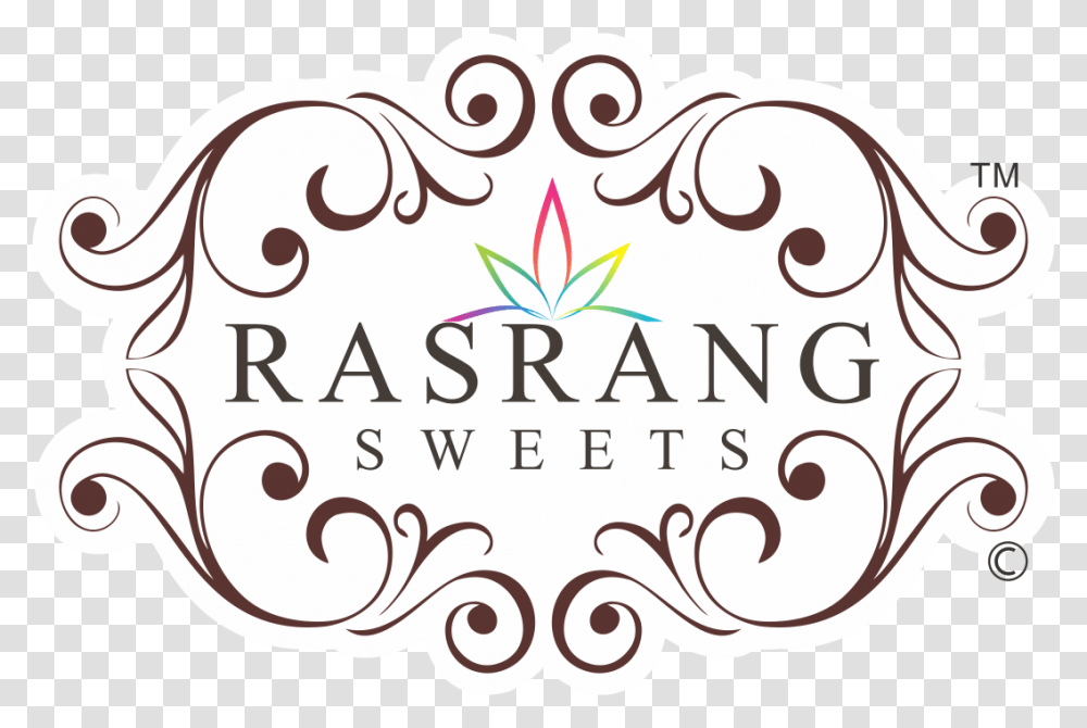 Rasrang Sweets Download Illustration, Label, Floral Design, Pattern Transparent Png