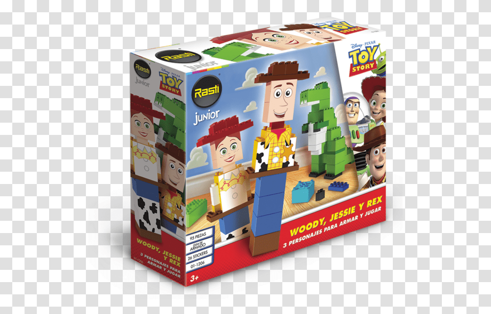 Rasti Junior Toy Story Woody Jessie Y Rex Toy Story, Person, Jigsaw Puzzle, Game, Neighborhood Transparent Png