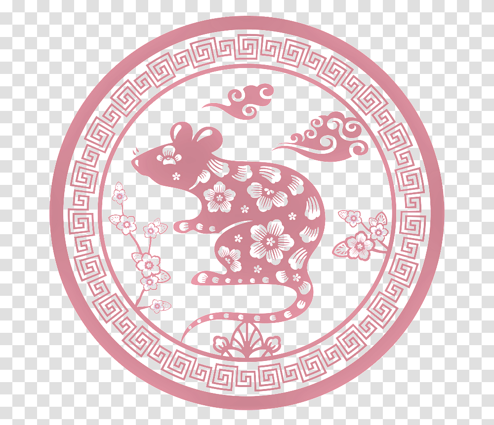 Rat Chinese Zodiac, Rug, Logo, Trademark Transparent Png