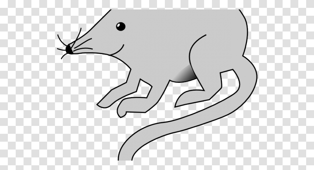 Rat Mouse Clipart White Cartoon Mouse Background, Mammal, Animal, Wildlife, Sea Life Transparent Png