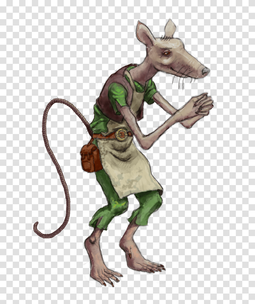 Rat People Opengameartorg Fantasy Shopkeeper, Whip, Person, Human Transparent Png