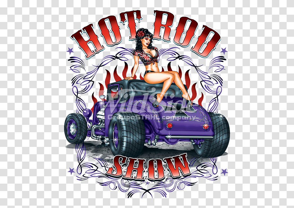 Rat Rod Girls Hot Rod Girl, Car, Vehicle, Transportation, Person Transparent Png