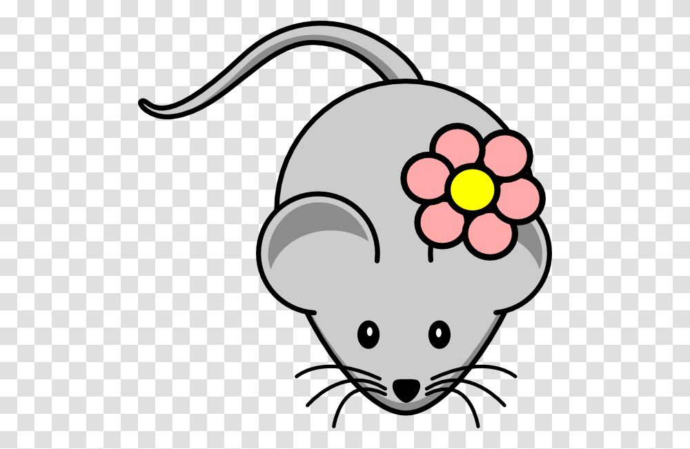 Rat With Flower Clip Arts For Web, Rodent, Mammal, Animal Transparent Png