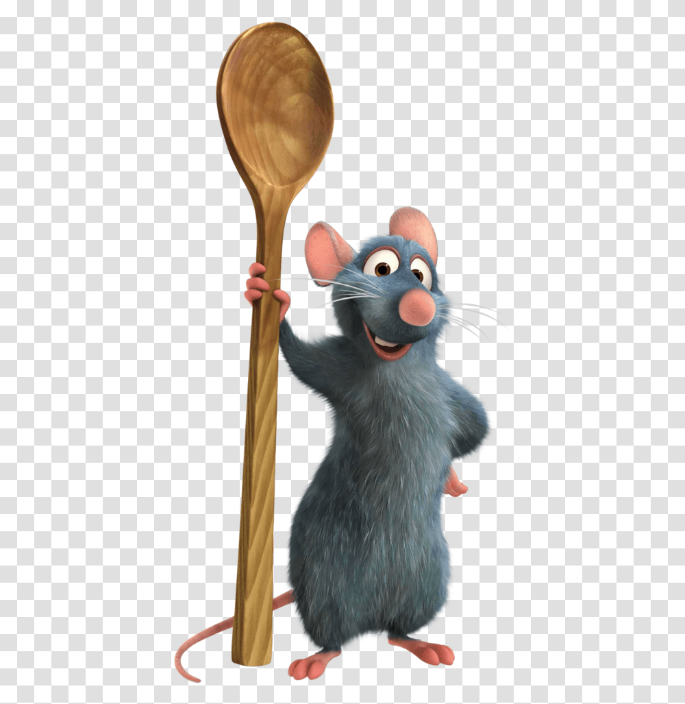 Ratatouille Movie, Bird, Animal, Spoon, Cutlery Transparent Png