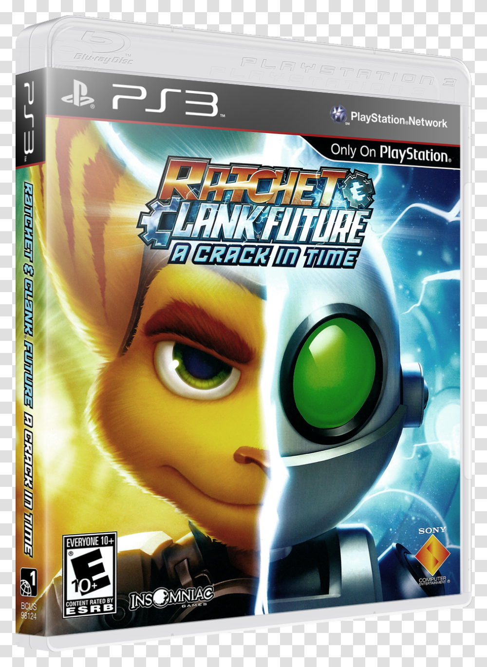 Ratchet And Clank A Crack In Time Cover, Disk, Dvd, Advertisement, Poster Transparent Png