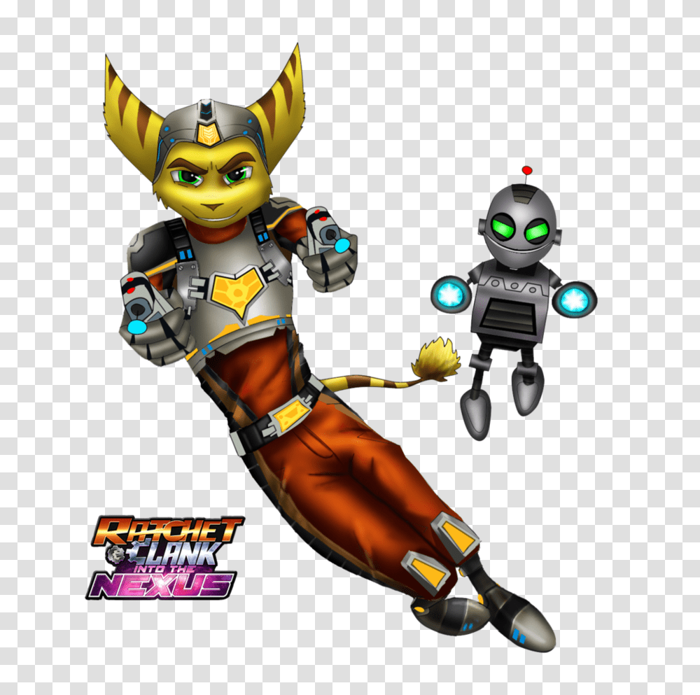 Ratchet And Clank, Person, Human, Robot, Toy Transparent Png