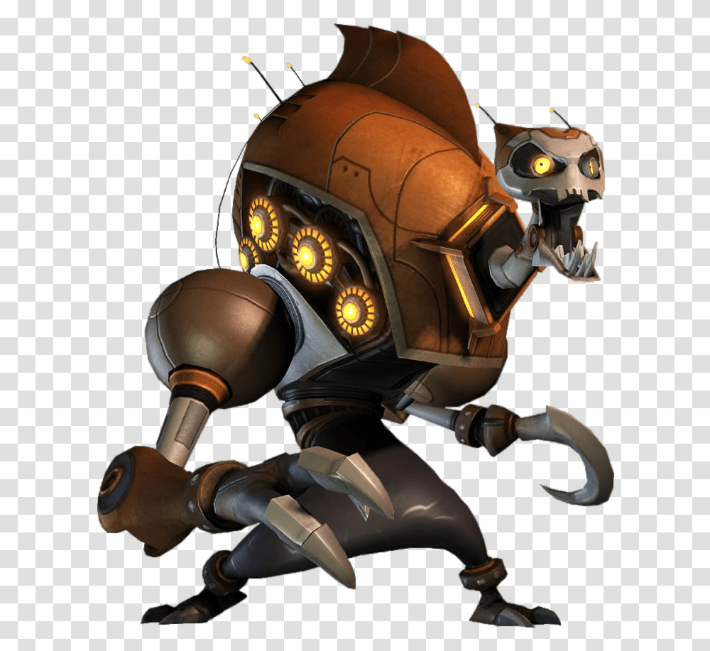 Ratchet And Clank Pirates Download Ratchet And Clank Pirates, Robot, Toy, Helmet Transparent Png