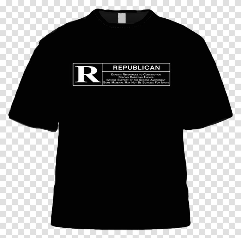 Rated R For Republican Shirt Republican Logo Shirt, Apparel, T-Shirt, Jersey Transparent Png